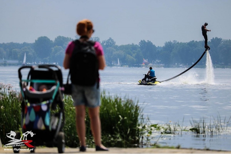 Flyboard® dla dwojga z nagraniem w Warszawie