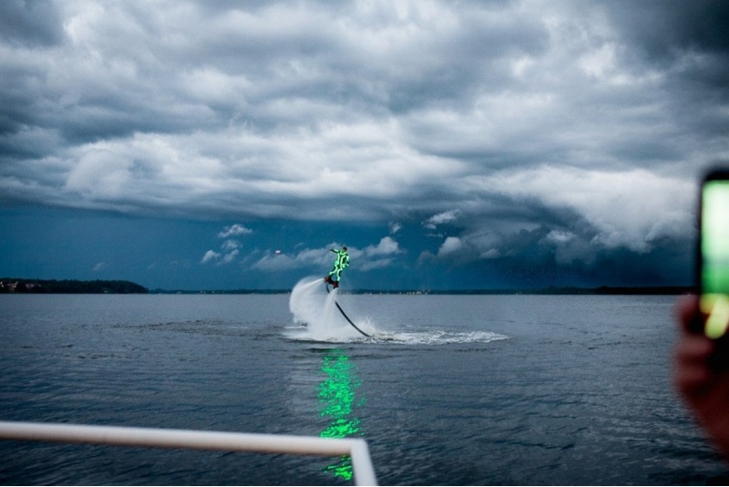 Flyboard® dla dwojga z nagraniem w Warszawie