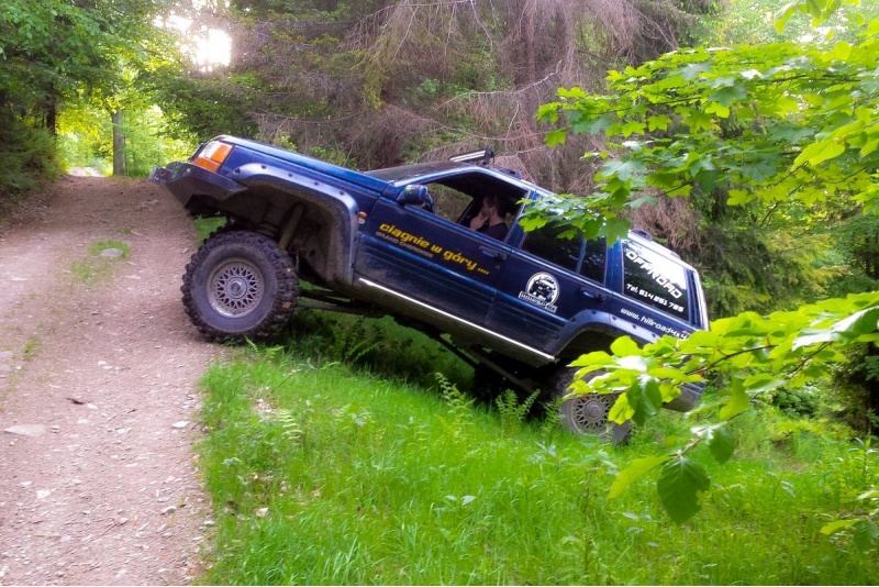 Jazda Off-road w terenie górskim