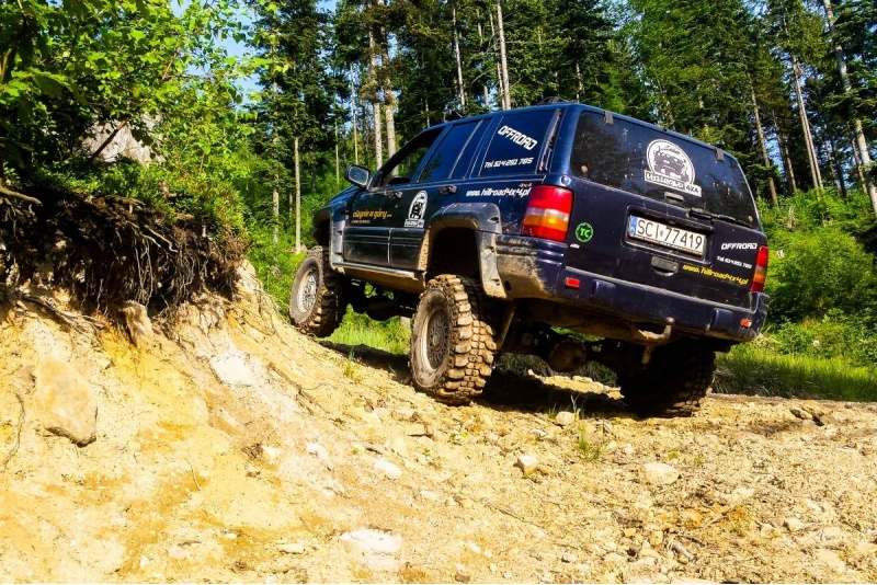 Jazda Off-road w terenie górskim