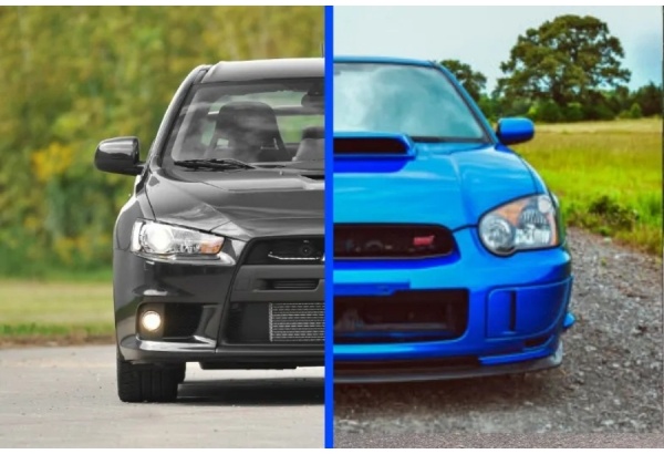 Pakiet Super: Subaru Impreza STI lub Mitsubishi Lancer Evo 10