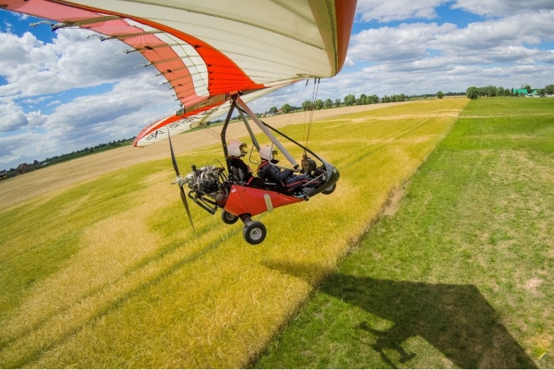 Lot motolotnią k. Gorzowa Wielkopolskiego dla dwojga