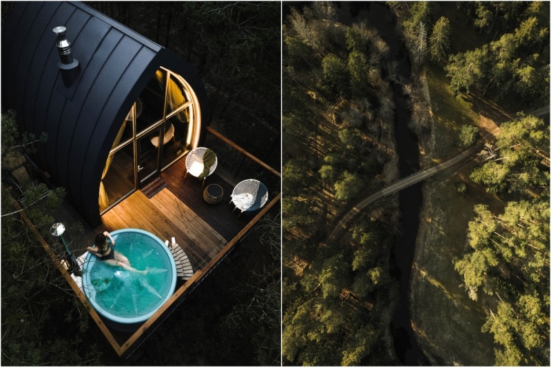 Nocleg w bungalowie 4 metry nad ziemią – „Jungle SPA“