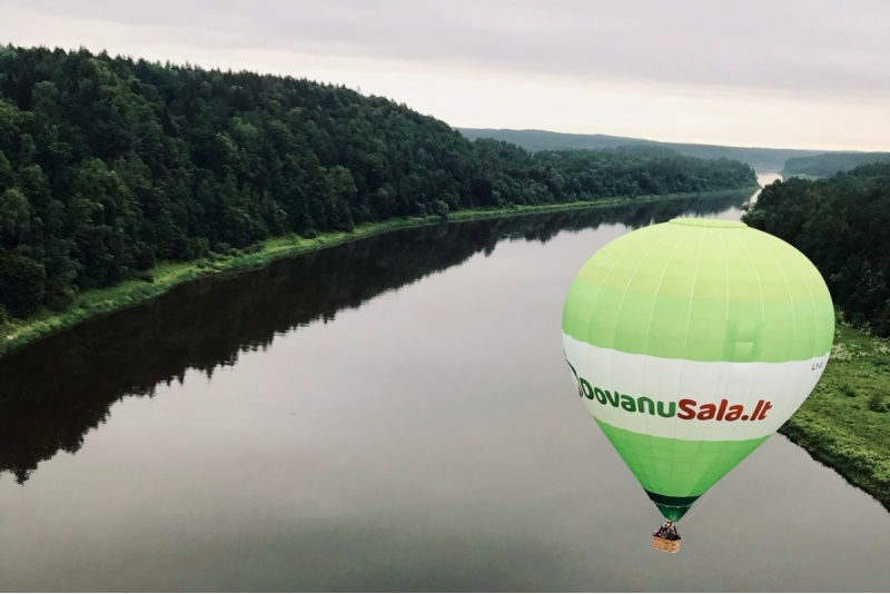 Lot balonem w Kłajpedzie „Audenis”