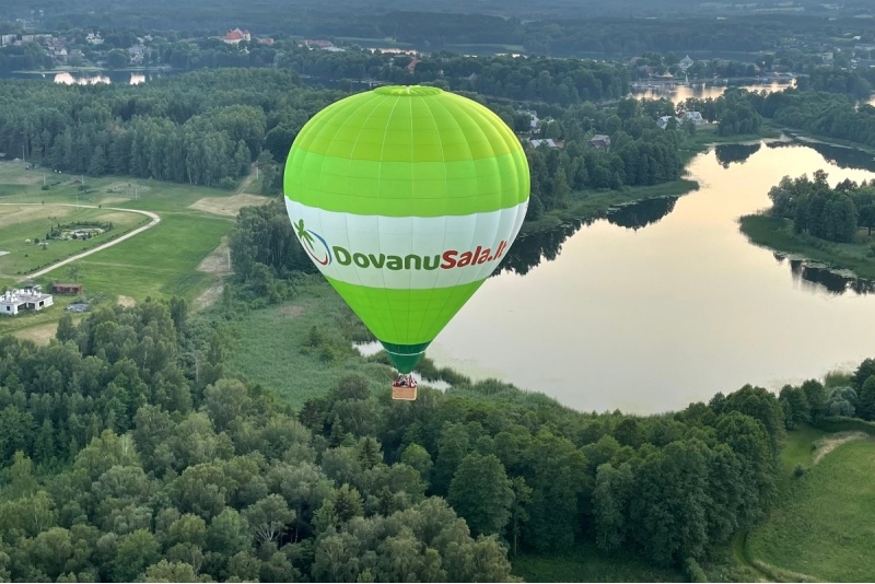 Romantyczny lot balonem dla dwojga w Birsztanach na Litwie