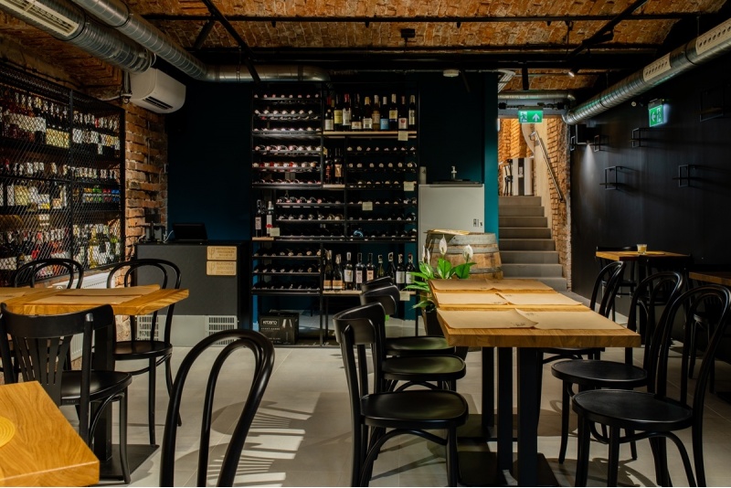 Kolacja z winem dla dwojga w Wine Garage w Krakowie