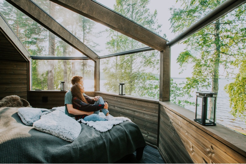 Pakiet rozpieszczający na 1 noc w szklanym igloo All Sky Aurora (pon.-niedz.)
