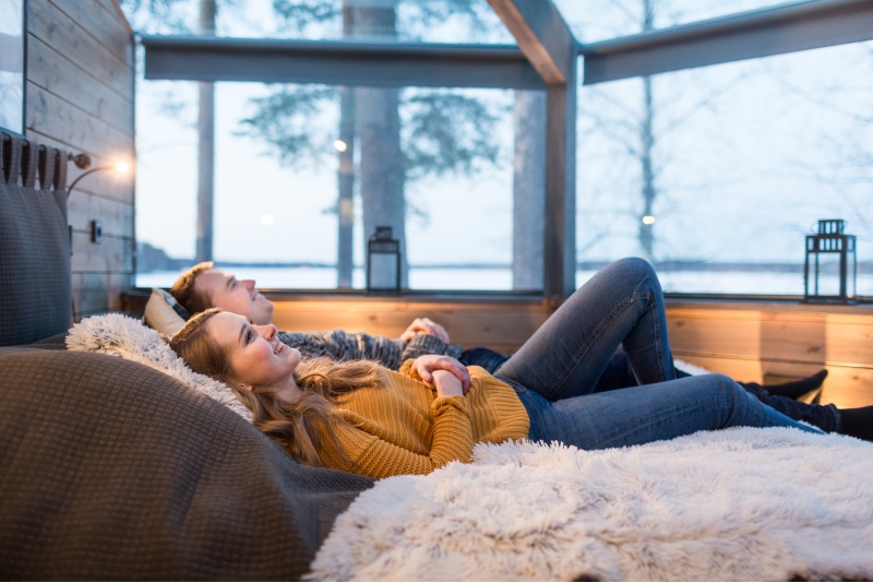 Pakiet rozpieszczający na 1 noc w szklanym igloo All Sky Aurora (pon.-pt.)