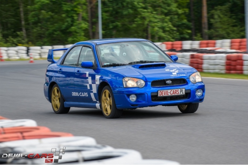 Przejażdżka za kierownicą samochodu Subaru Impreza WRX