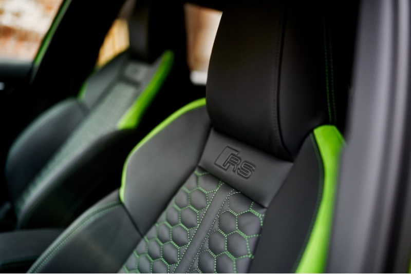 Jazda Audi RS3 ulicami Katowic