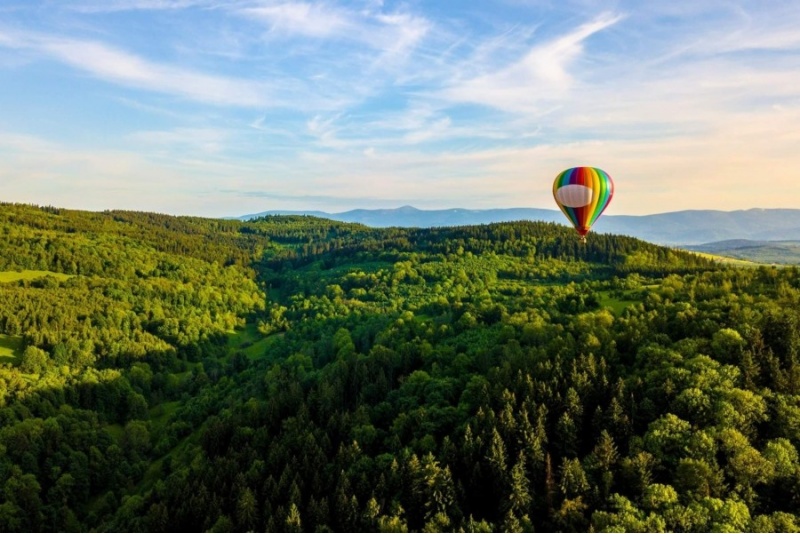 Lot rodzinny w Karkonoszach