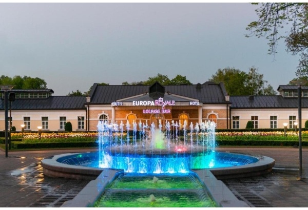 Wypoczynek ze SPA i obiadem dla dwojga w „Europa Royale Druskininkai”