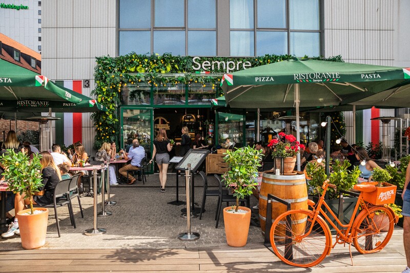 Włoska uczta dla dwojga w restauracji RISTORANTE SEMPRE