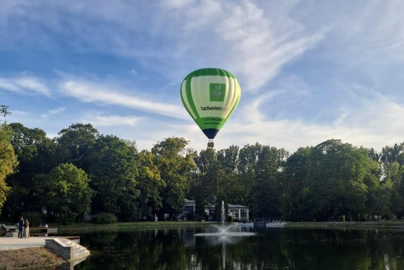 Lot balonem w Nałęczowie