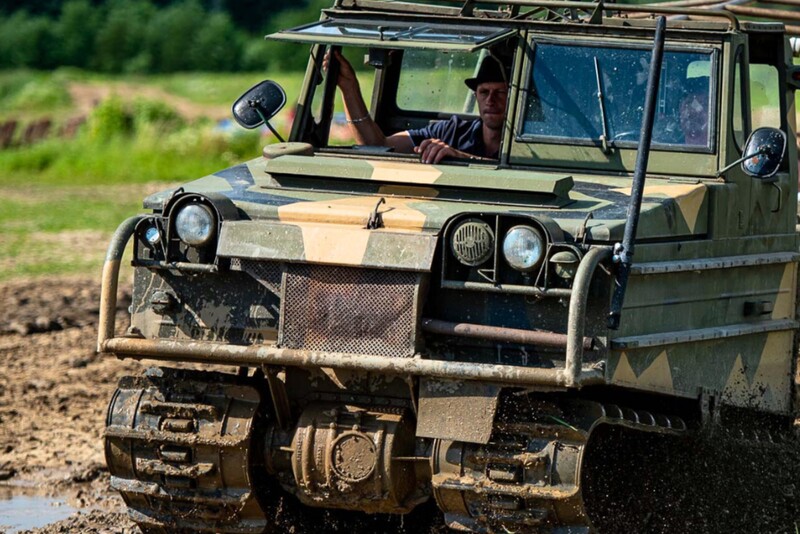 Jazda Amfibią nieopodal Warszawy