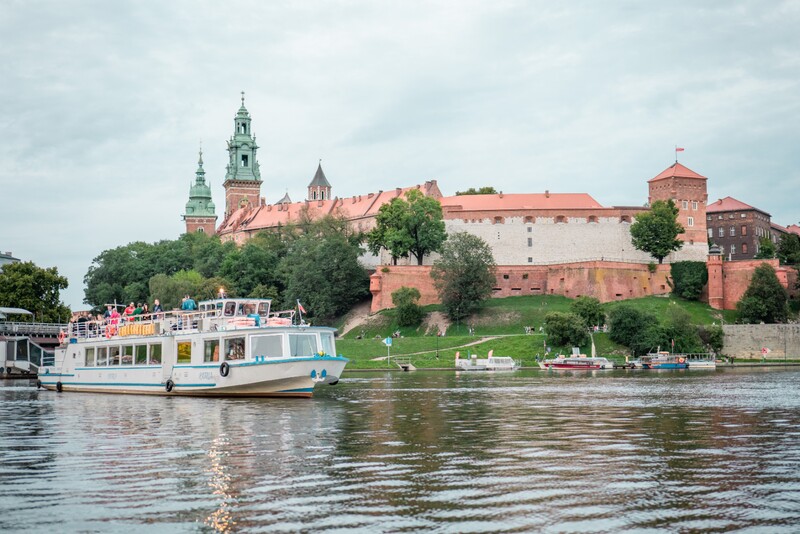 Rejs wycieczkowy po Wiśle w Krakowie