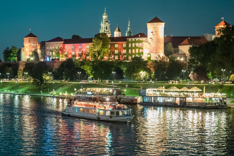 Rejs wycieczkowy po Wiśle w Krakowie