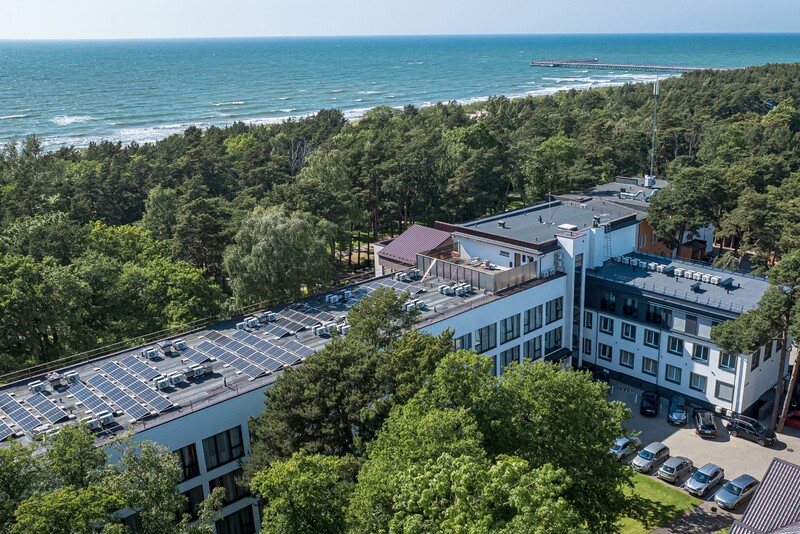 Nocleg ze śniadaniem dla dwojga w hotelu „Žuvėdra” w Połądze