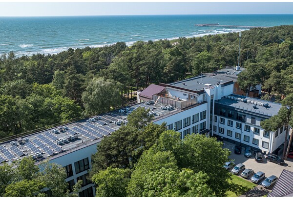 Nocleg ze śniadaniem dla dwojga w hotelu „Žuvėdra” w Połądze