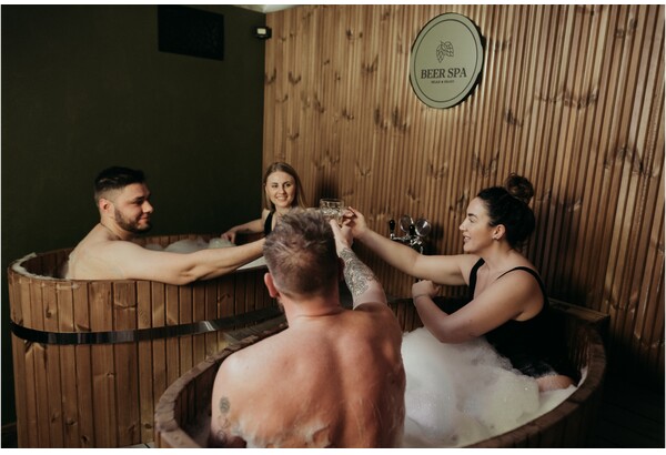Zabieg piwnego SPA „BEER SPA” w Wilnie
