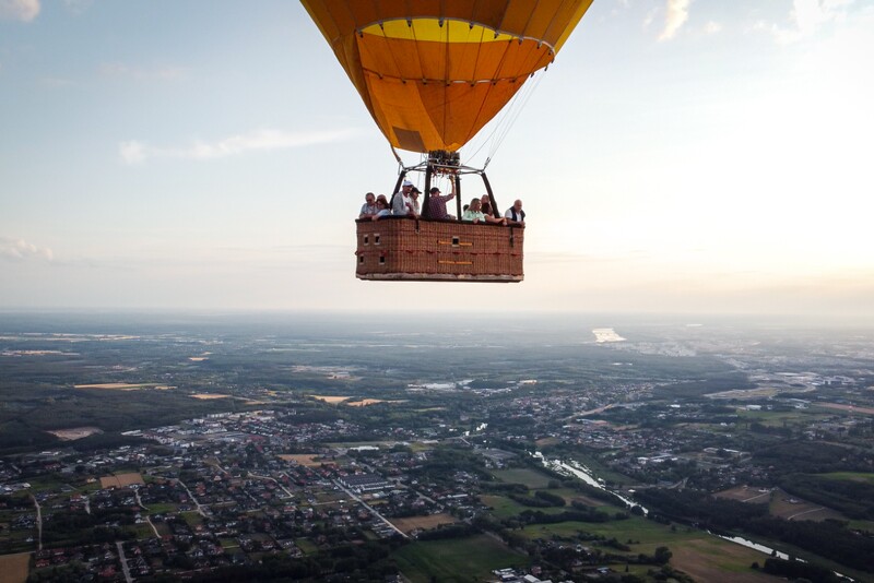 Lot balonem w Kaszubach lub Słupsku z DreamBalloon