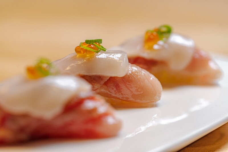 Degustacja sake połączona z pairingiem nigiri w Nago sushi and sake w Krakowie