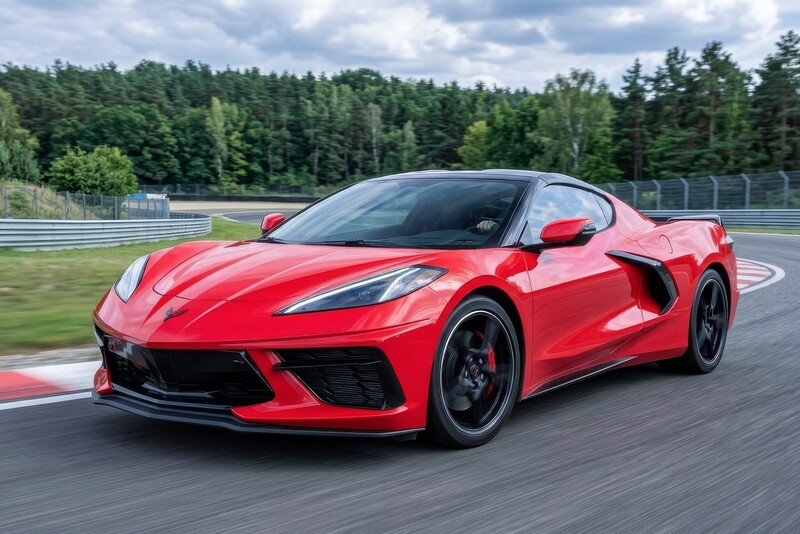 Przejażdżka za kierownicą samochodu Chevrolet Corvetta C8 w wybranym mieście