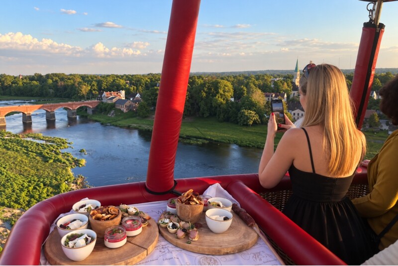 Lot gastro balonem dla 6 osób w wybranym mieście