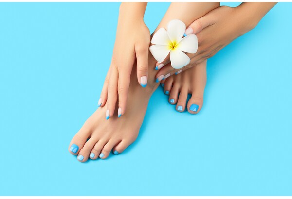 Manicure i pedicure hybrydowy w Doll Beauty Studio Kraków