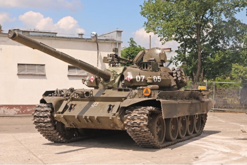 Przejażdżka czołgiem T-55