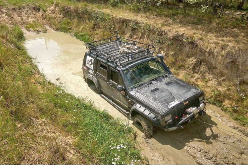 Off road 4x4 trasą Standard w okolicach Warszawy