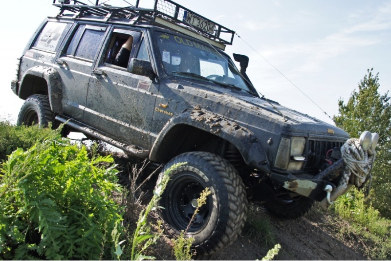 Off road 4x4 trasą Standard w okolicach Warszawy