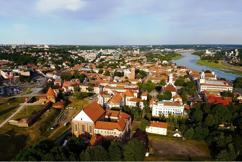 Lot balonem nad Kownem