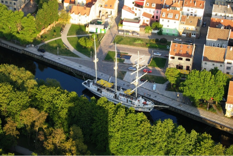 Lot balonem nad Kłajpedą z „Oreivystės centru”