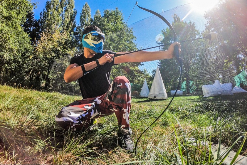 Igrzyska na arenie z łukami Arrowtag dla 8-20 osób we Wrocławiu