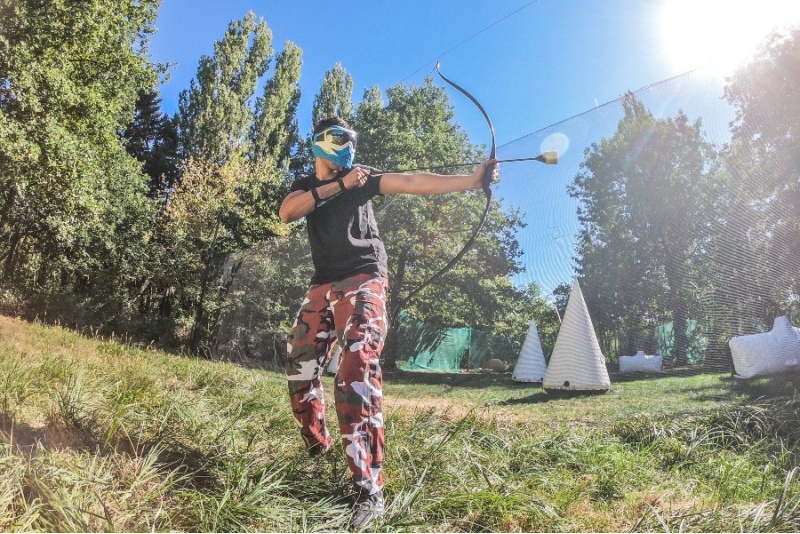 Igrzyska na arenie z łukami Arrowtag dla 8-20 osób we Wrocławiu