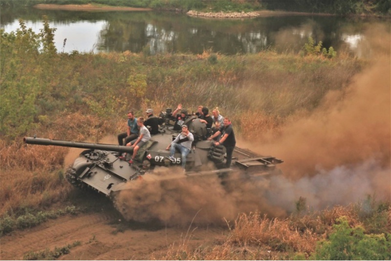 Poprowadź czołg T-55