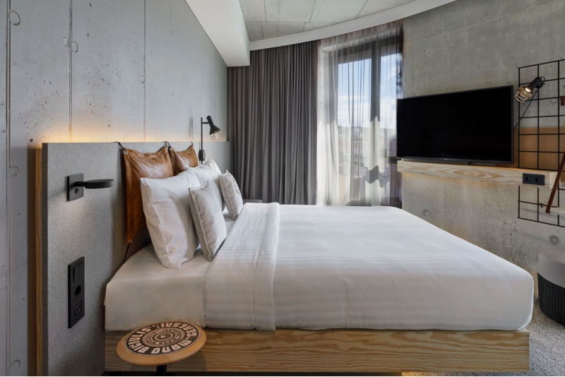Bon podarunkowy do hotelu „Moxy Kaunas Center”.