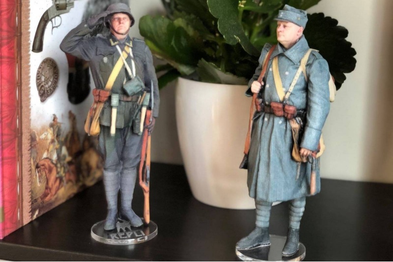 Figurka 3D jednej osoby w studiu Repli w okolicach Krakowa