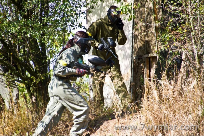Paintballowa przygoda w okolicach Bydgoszczy