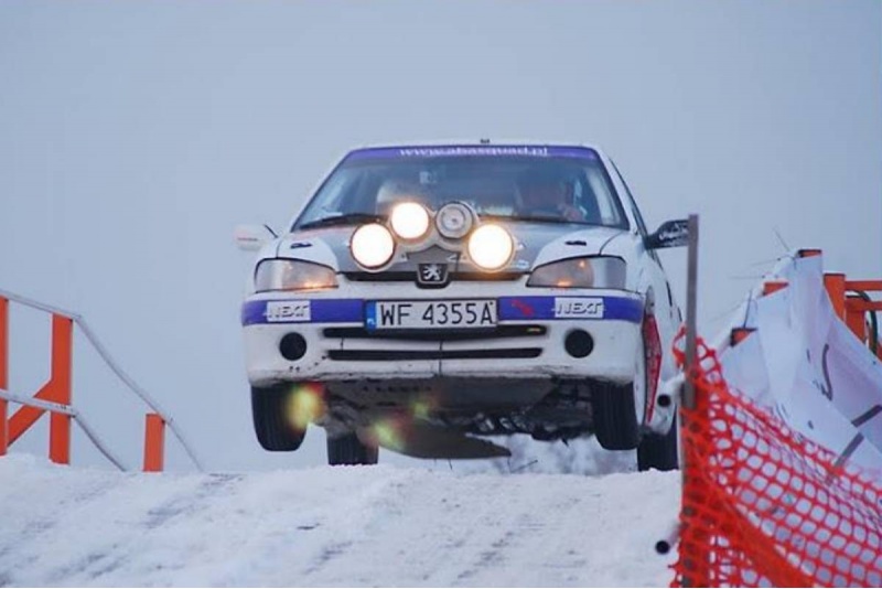 Jazda za kierownicą w towarzystwie kierowcy rajdowego „Rally Taxi"