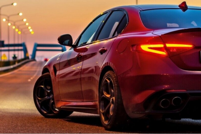 Jazda samochodem Alfa Romeo Giulia Quadrifoglio