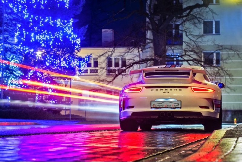 Jazda samochodem Porsche 911 Mkl w specyfikacji GT3