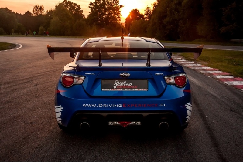 Drifting Subaru BRZ w Kielcach